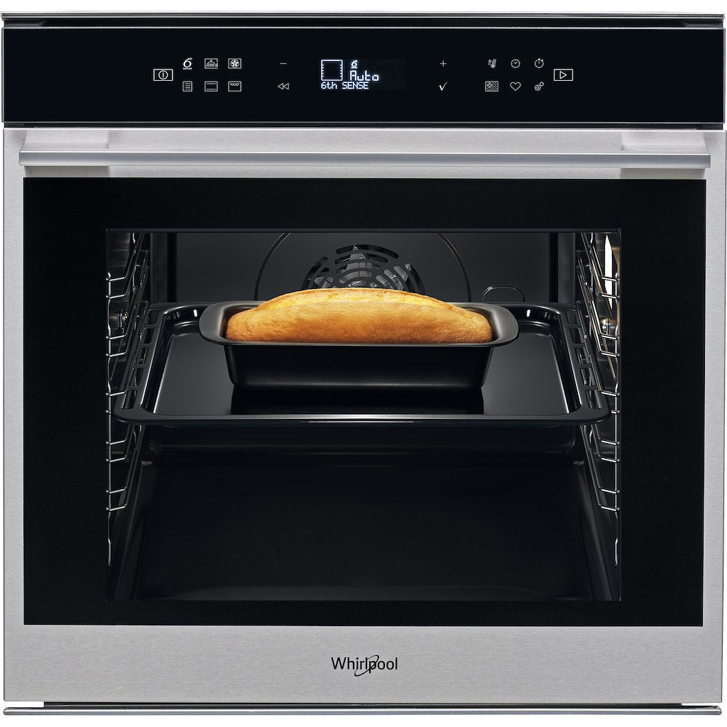 W Collection - Single Oven - 73L - LCD Touch Text - Stainless Steel With 6TH Sense, Ready2Cook and Telescopic Shelves