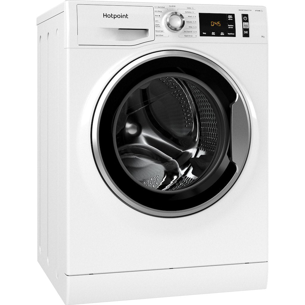 Hotpoint ActiveCare Washing Machine - White - 9kg - 1400rpm - A-20% Rated - NM11 948 WC A UK