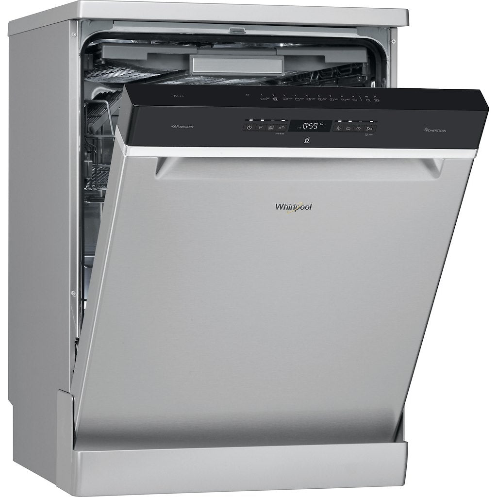 Whirlpool Dishwasher: in Stainless Steel - WFO 3P33 DL X UK