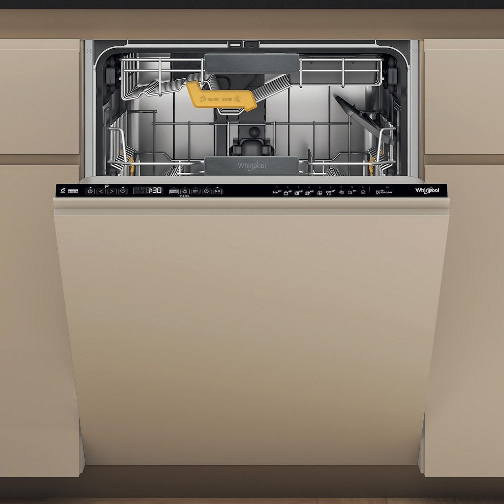 Whirlpool Integrated Dishwasher: in Black - W8IB15M6L UK