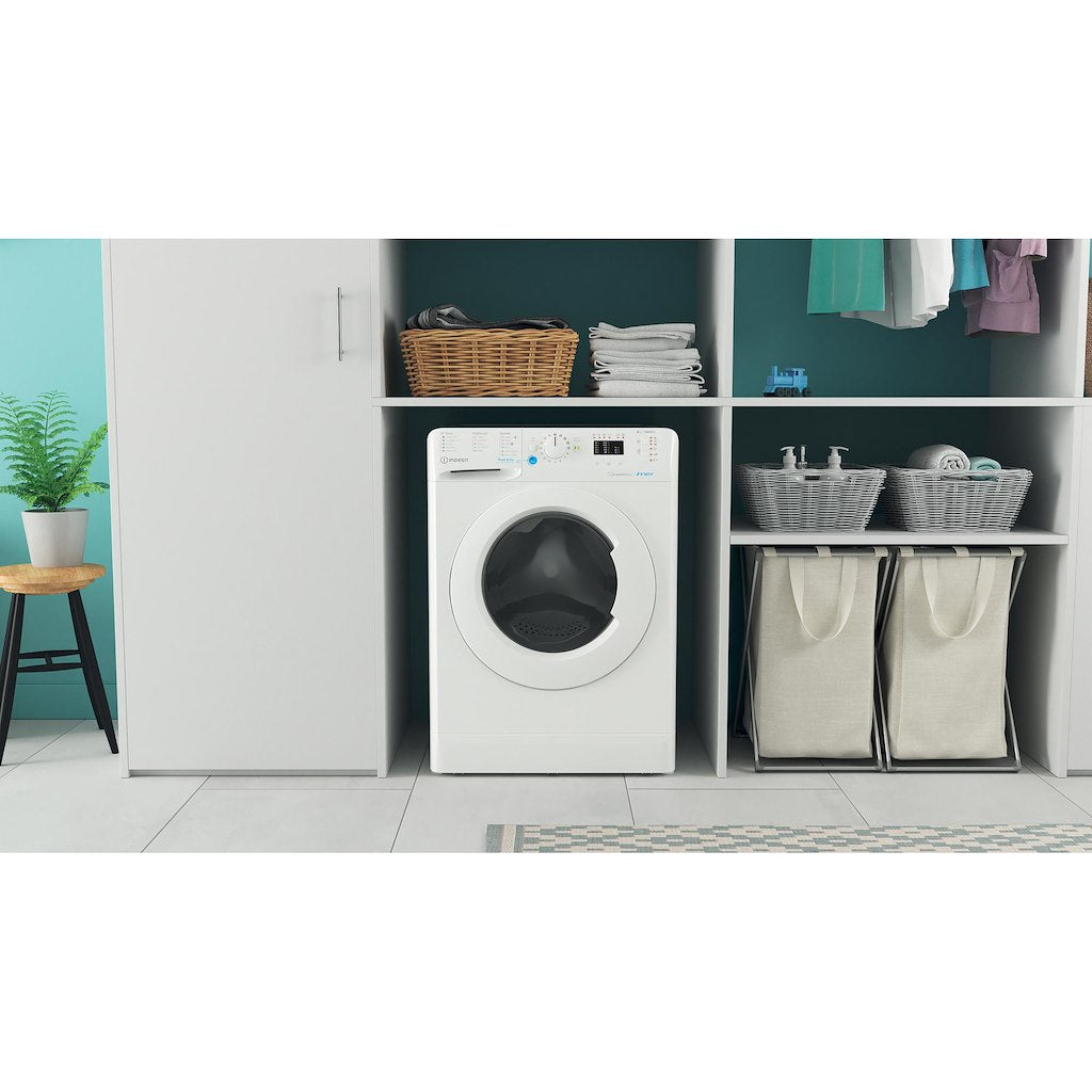 Freestanding front loading washing machine: 8,0kg - BWA 81485X W UK N