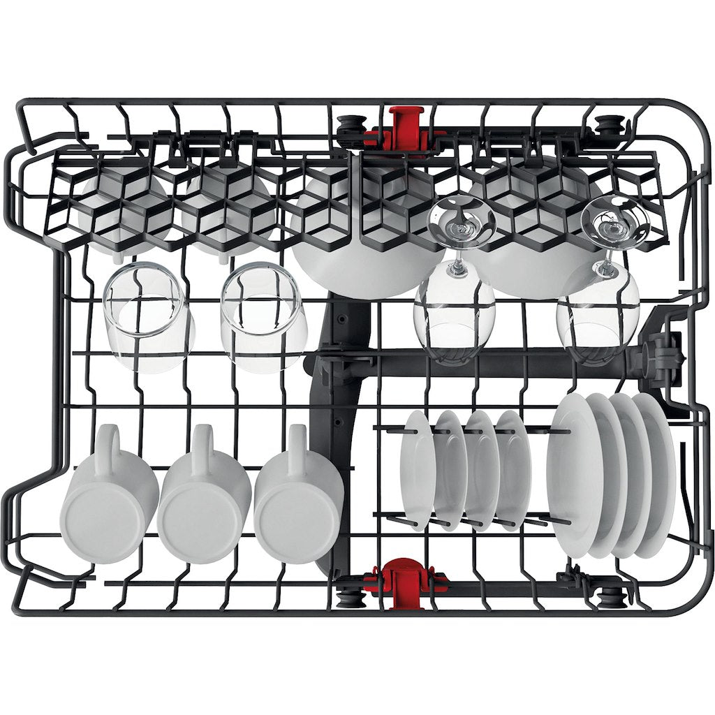 Whirlpool WSFE 2B19 X UK N SupremeClean Slimline Dishwasher A+++ 10 Place - Stainless Steel