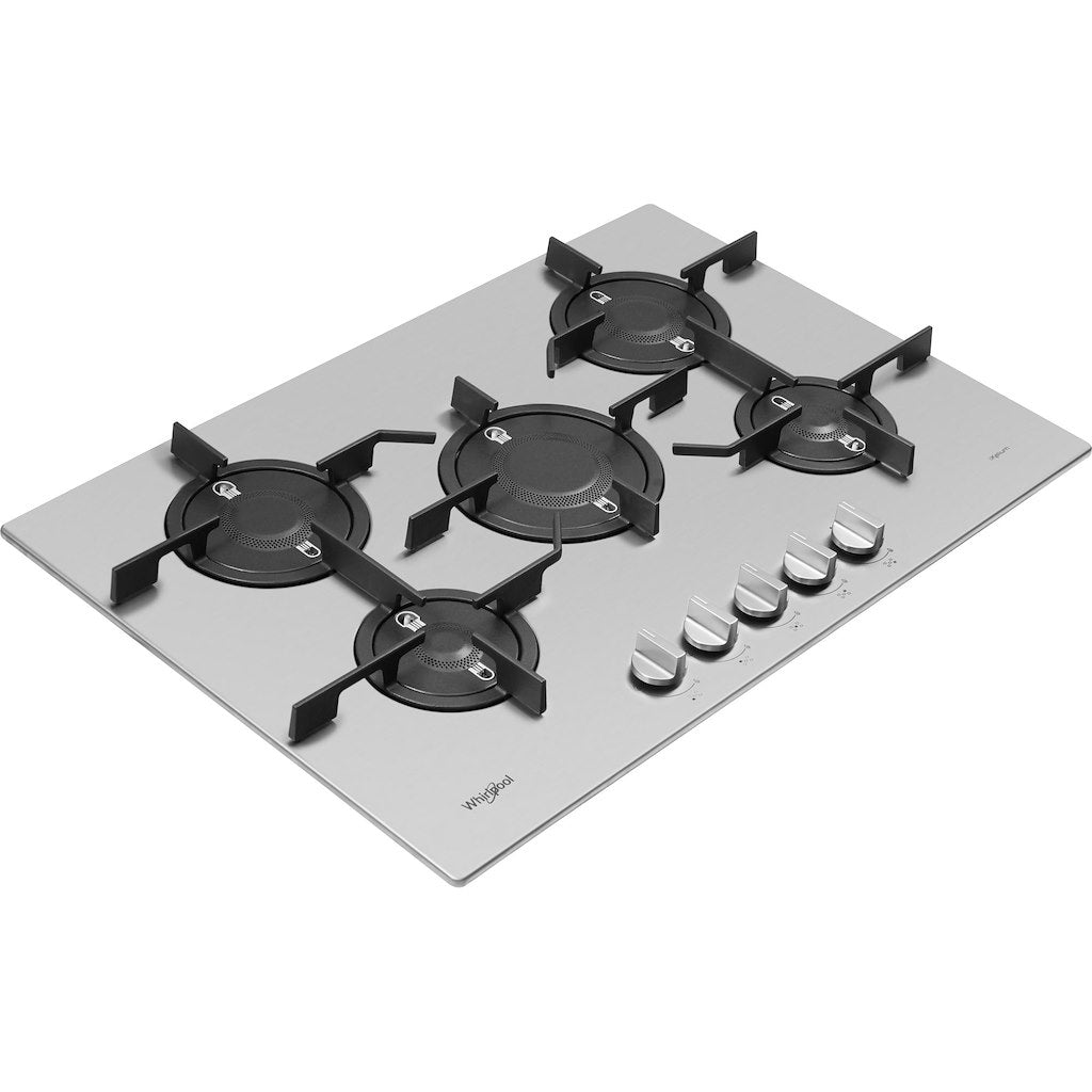 Whirlpool PMW75D2/IXL Gas 75CM Hob - Inox