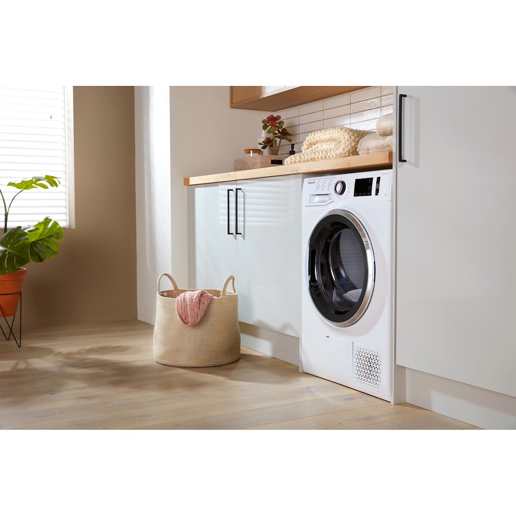 Hotpoint ActiveCare Heat Pump Tumble Dryer - White - 8kg - A++ Rated - NT M11 82XB