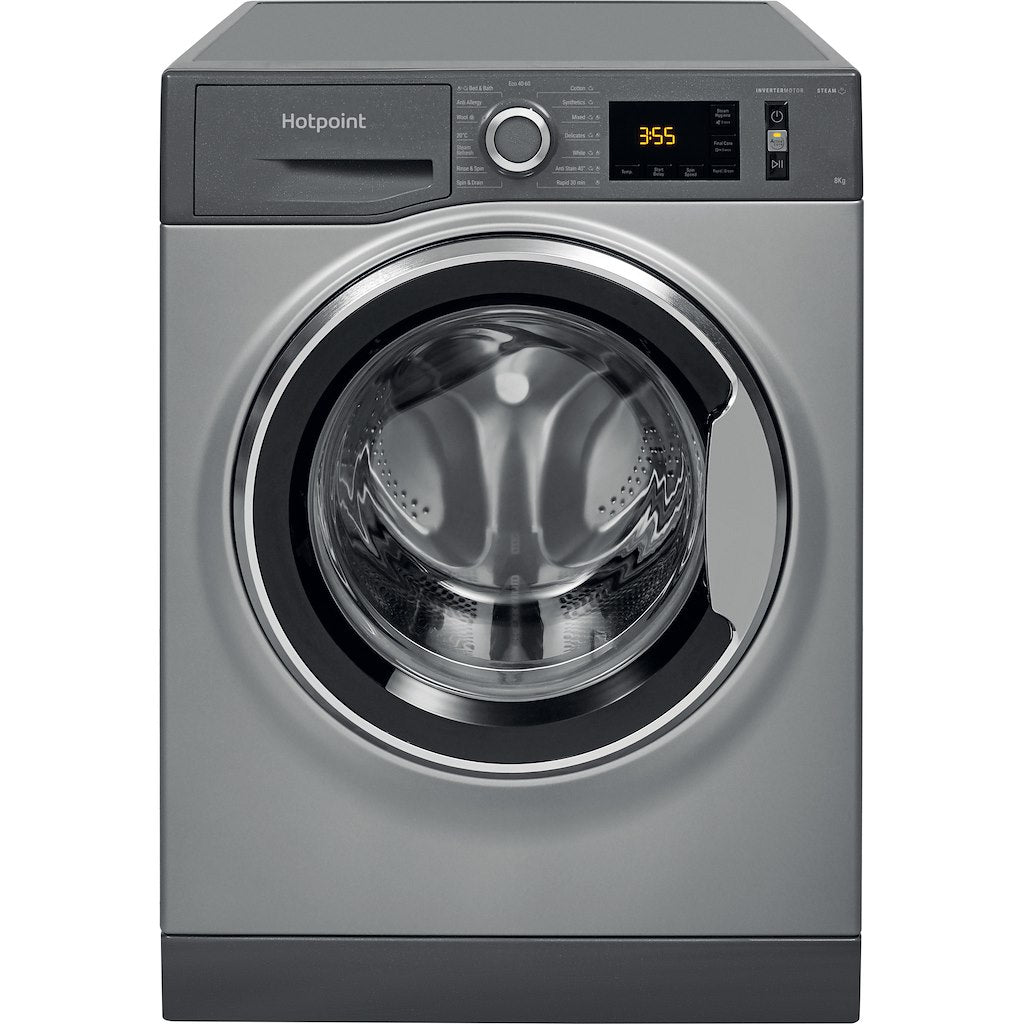 Hotpoint ActiveCare NM11 845 GC A UK N Washing Machine - Graphite