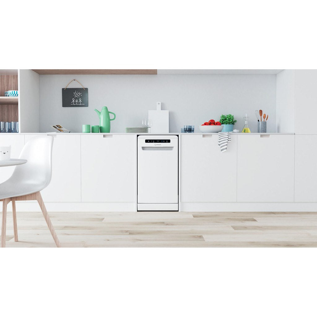 Dishwasher: slim, white colour - DSFO 3T224 Z UK N