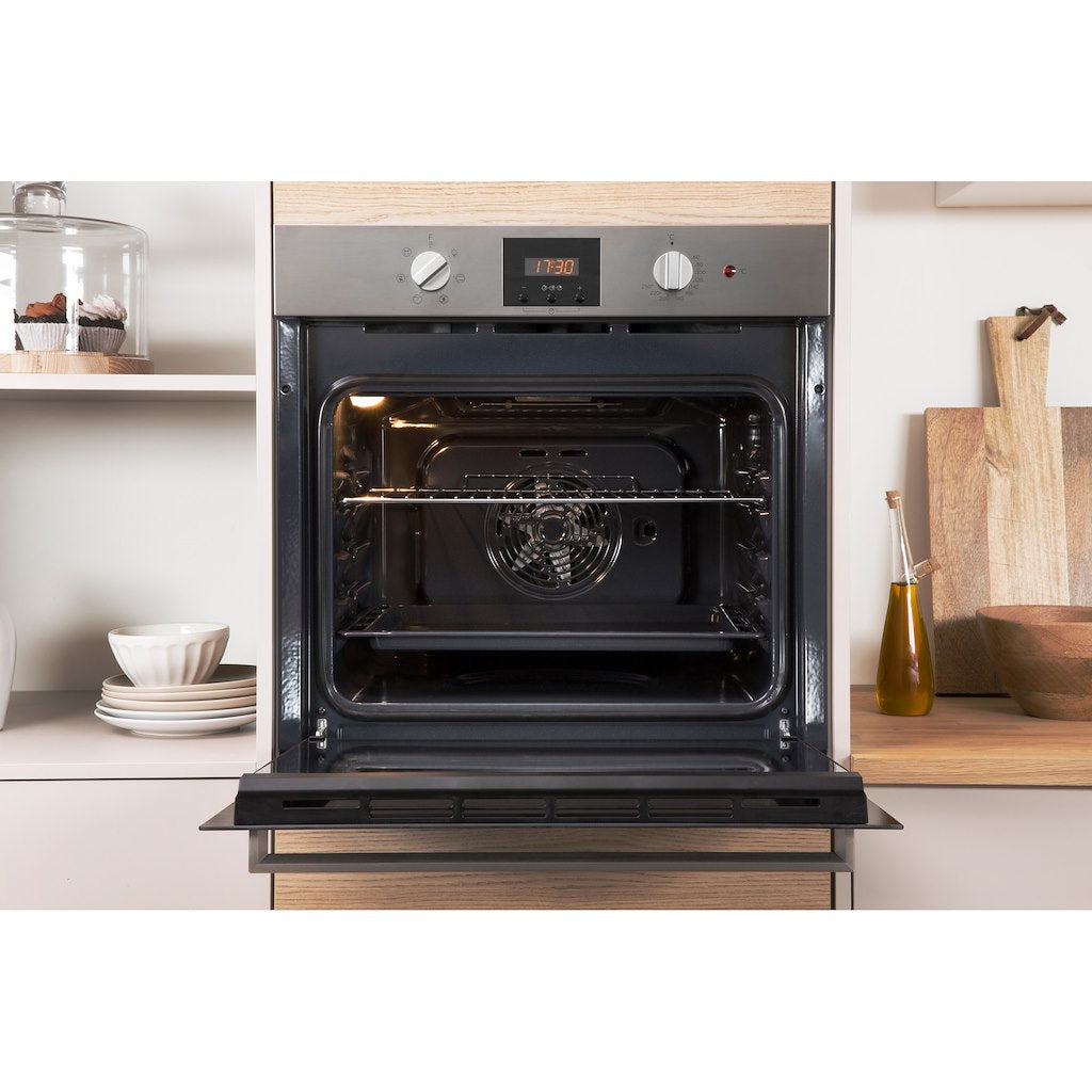 Indesit Aria IFW 65Y0 IX UK Electric Single Built-in Oven in Stainless Steel