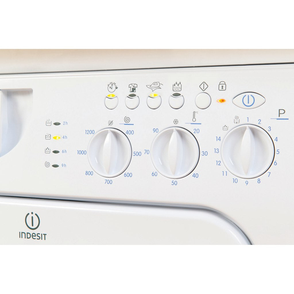 Indesit, Built in front loading washing machine: 7kg