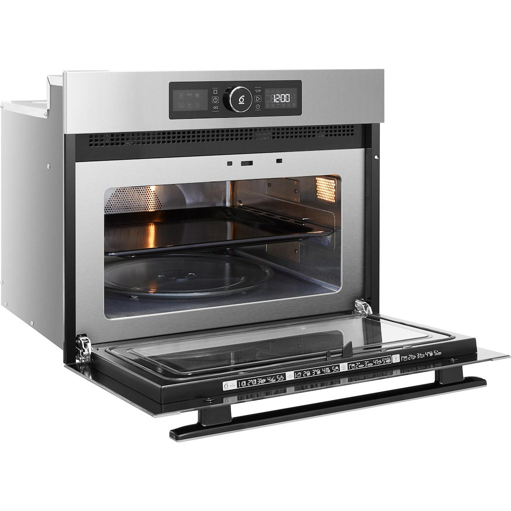 Absolute 900W (MW) Combi 455mm H - Stainless Steel -  With 3D Wave Technology and Dual Crisp