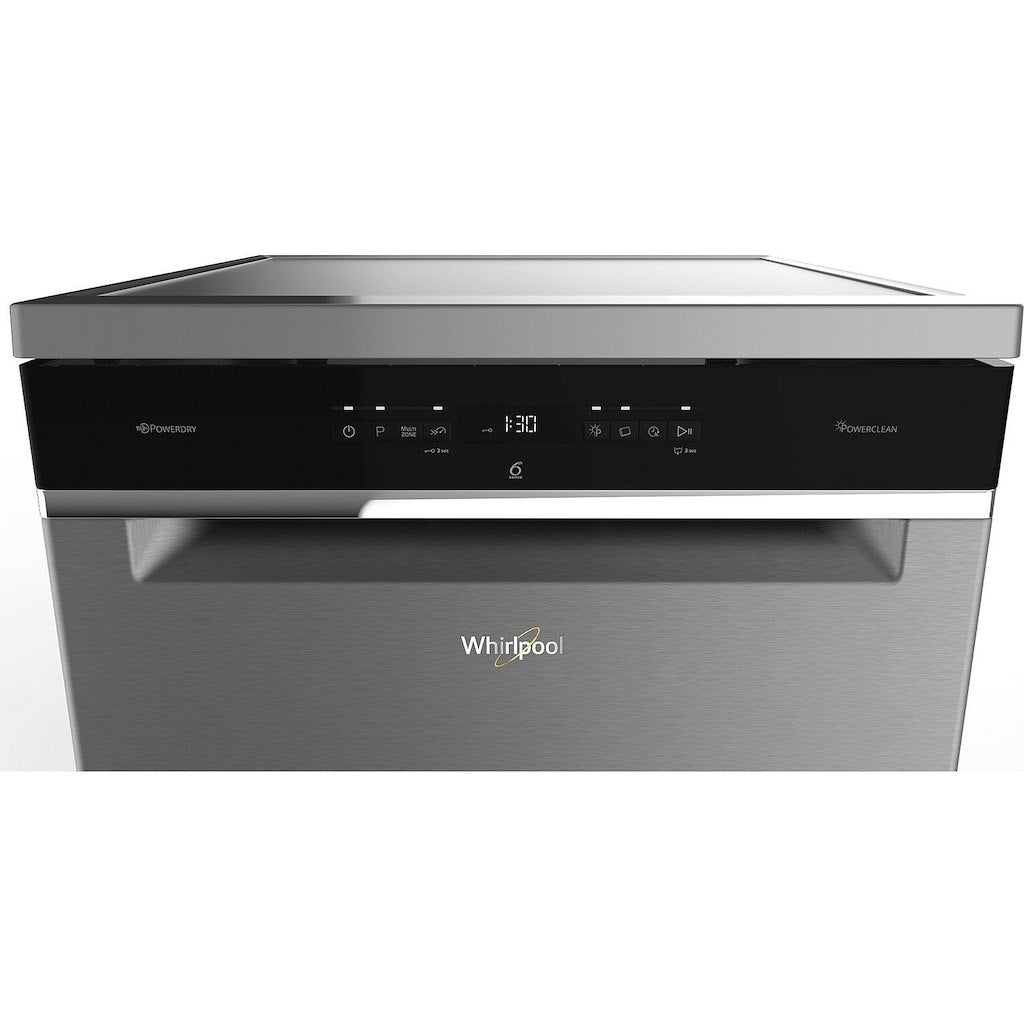 Whirlpool Dishwasher: in Stainless Steel - WFO 3P33 DL X UK