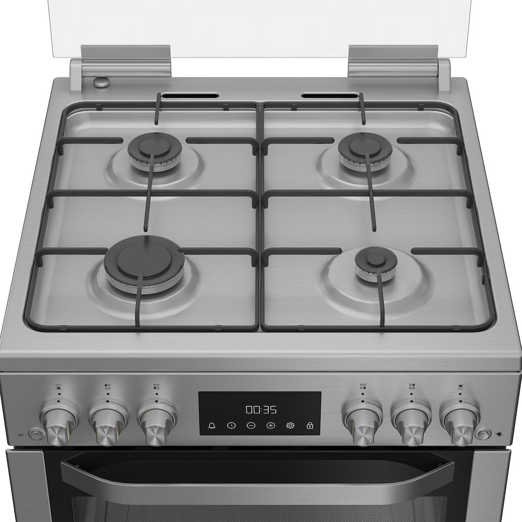 Hotpoint gas freestanding double cooker: 60cm