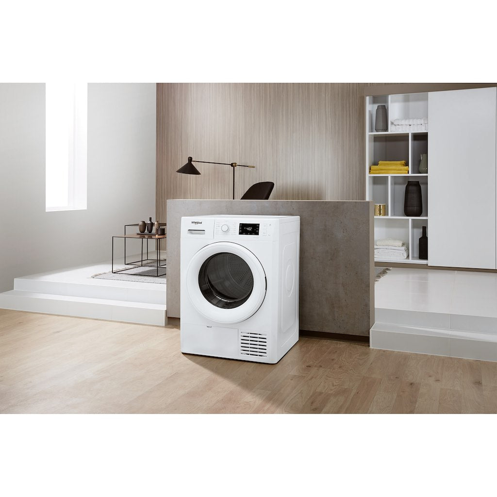 Whirlpool Heat Pump Tumble Dryer: Freestanding, 9,0kg - FT M22 9X2 UK
