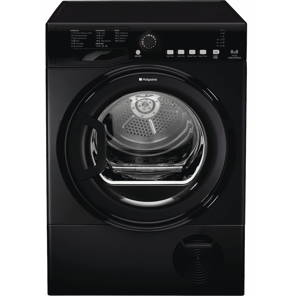Hotpoint condenser tumble dryer: freestanding, 8,0kg