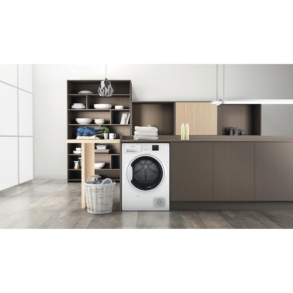 Hotpoint ActiveCare Heat Pump Tumble Dryer - White - 8kg - A+ Rated - NT M10 81WK UK