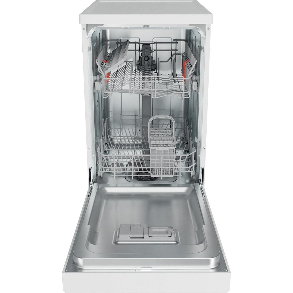 Hotpoint Slimline Free Standing Dishwasher - White - 9 Place Settings - F Rated - HF9E 1B19 UK