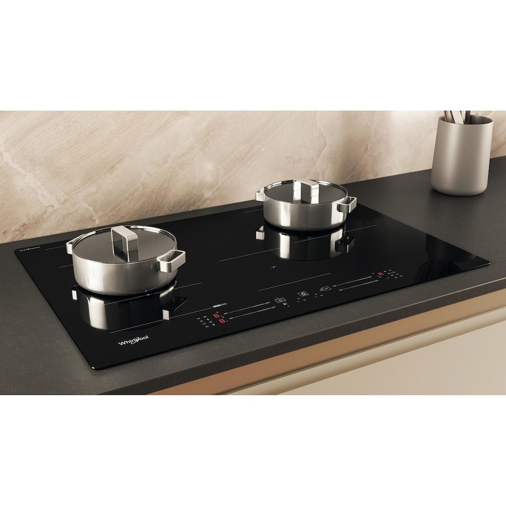 Whirlpool CleanProtect Induction Hob - Black -  77cm - WF S1577 CPNE