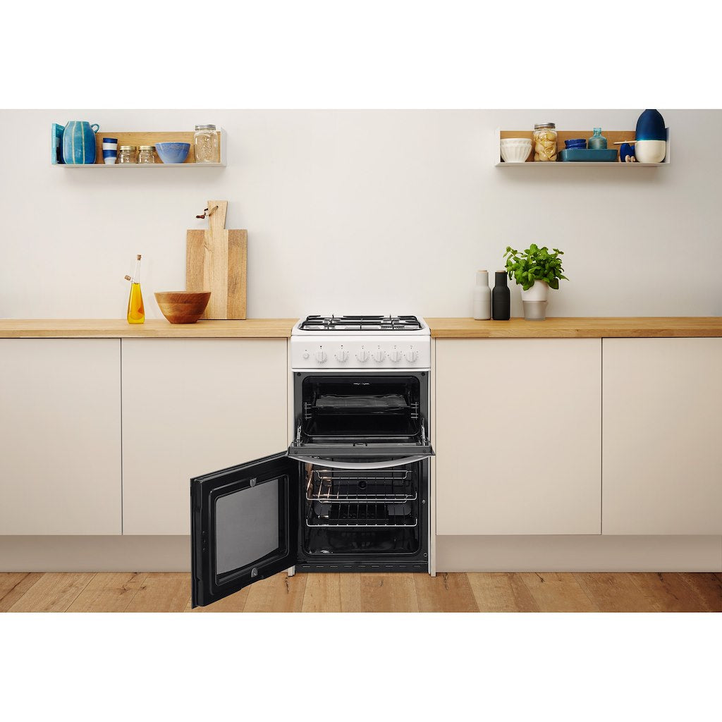 Gas freestanding double cooker: 50cm - ID5G00KCW/UK