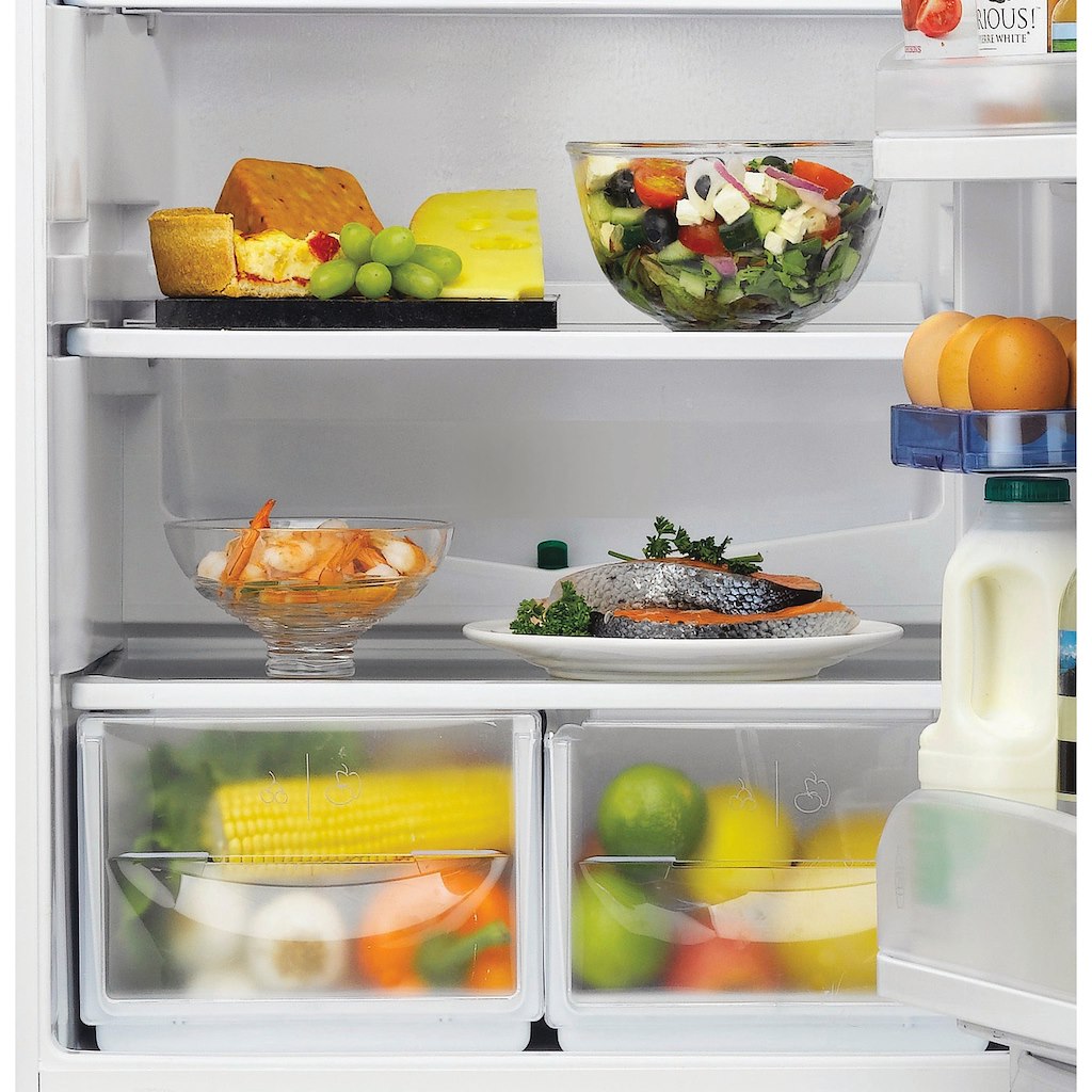 Hotpoint built in fridge freezer