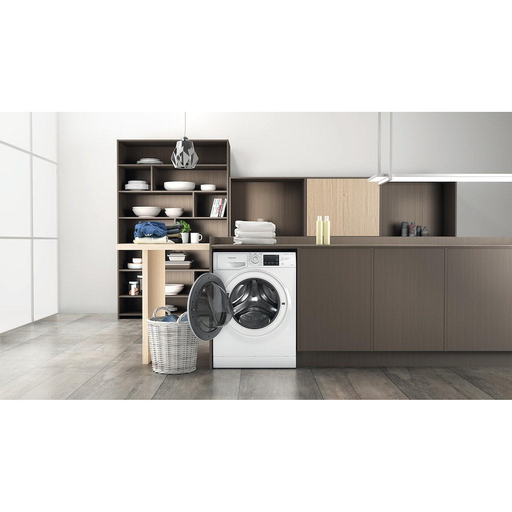 Hotpoint Anti-Stain NDB11724WUK 11+7KG White  Freestanding Washer Dryer
