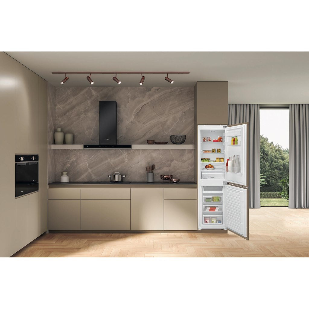 Whirlpool Built-in Fridge Freezer - White - 50/50 Split - 14.5 Shopping Bags - ART 45502