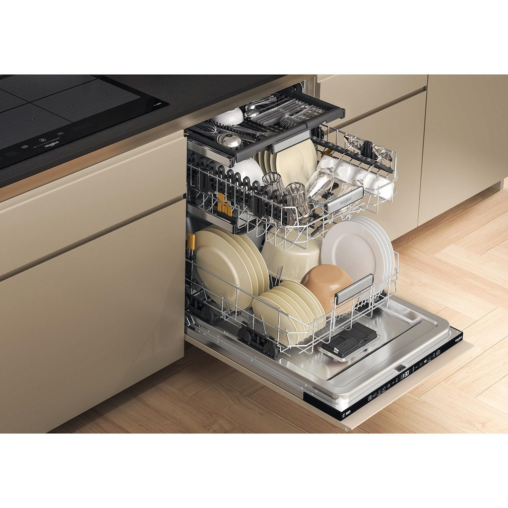 Whirlpool W7I HT40 TS UK Built In 15 Place Setting Dishwasher