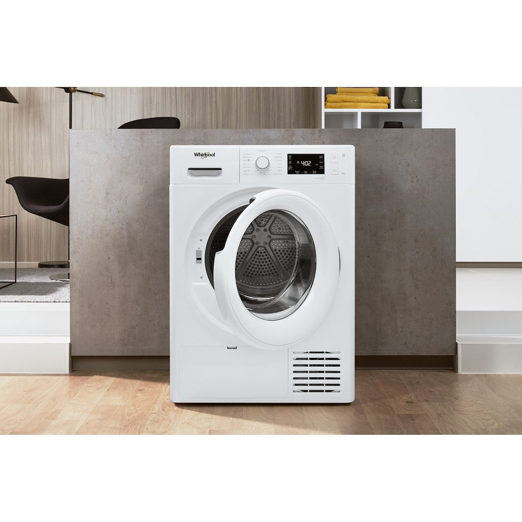 Whirlpool Heat Pump Tumble Dryer: Freestanding, 9,0kg - FT M22 9X2 UK