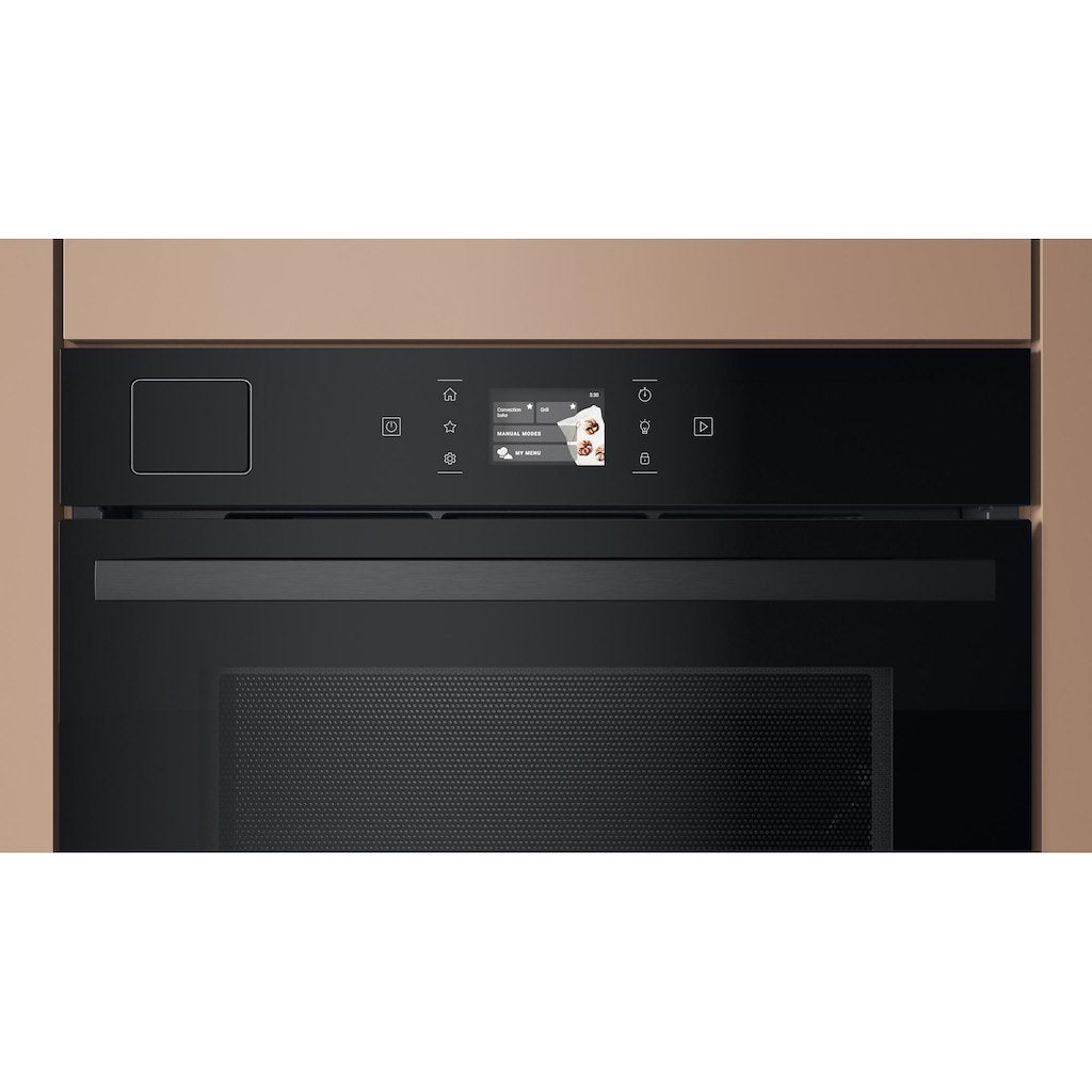 Hotpoint Class 8 HCT9A9PHTSBUK Compact Oven with Microwave and Steam - Black