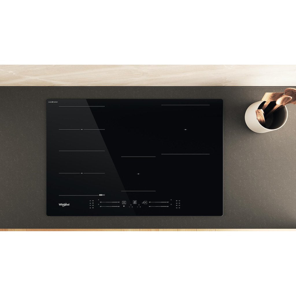 Whirlpool CleanProtect Induction Hob - Black -  77cm - WF S1577 CPNE