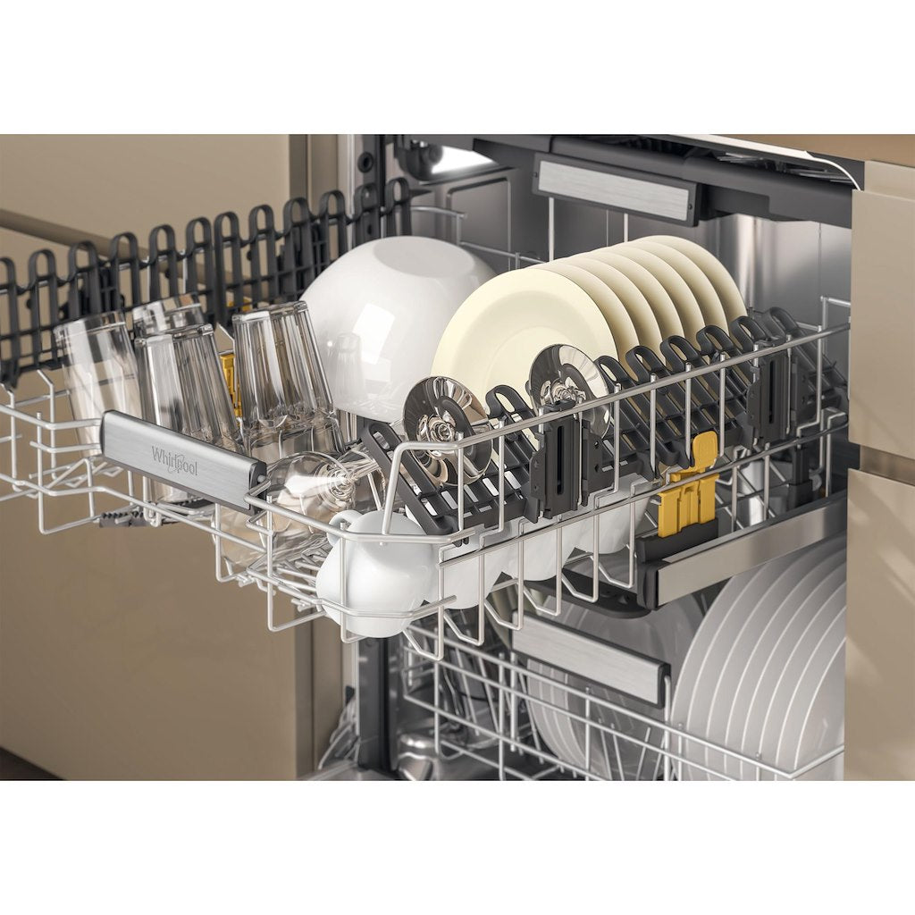 Whirlpool Built-in MaxiSpace Dishwasher with Flexible 3rd Rack - 15 Place Settings - A Rated - W7I HF60 TUS UK