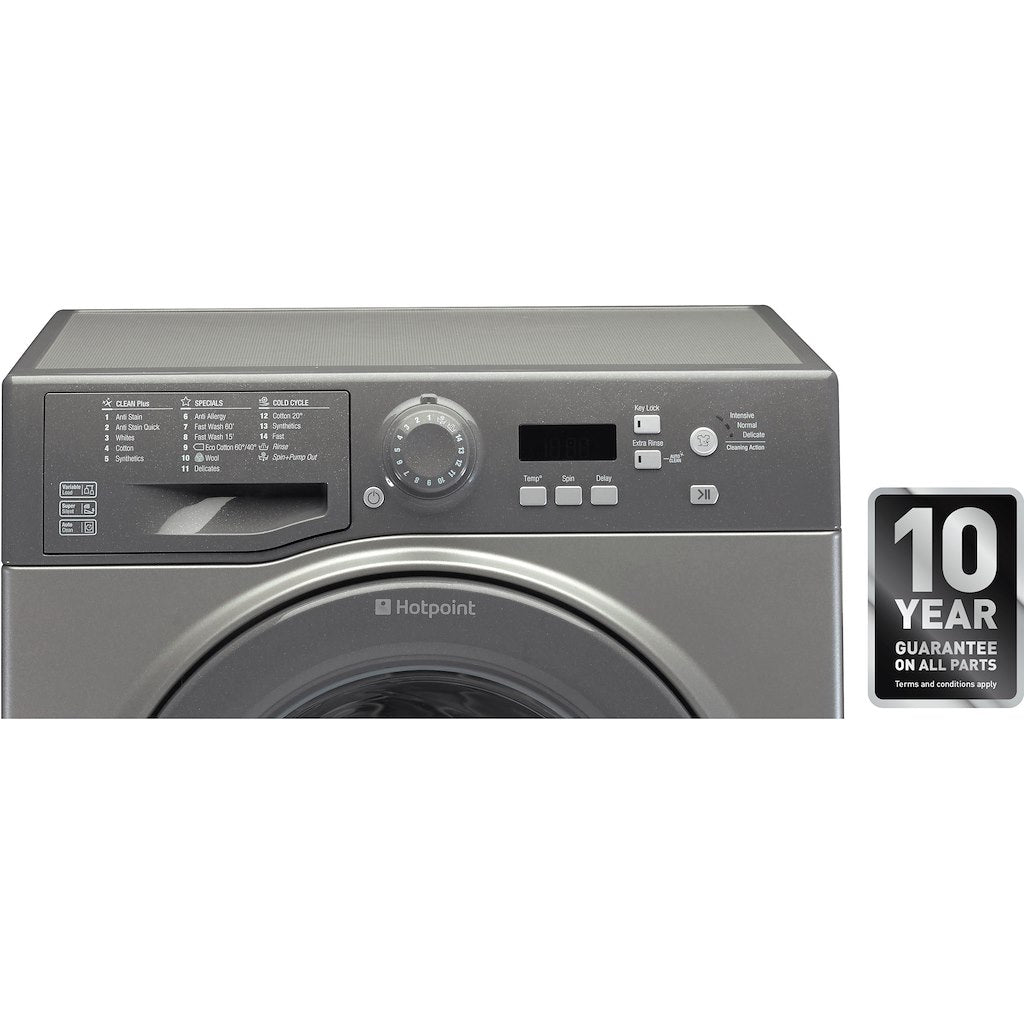Hotpoint freestanding front loading washing machine: 7kg