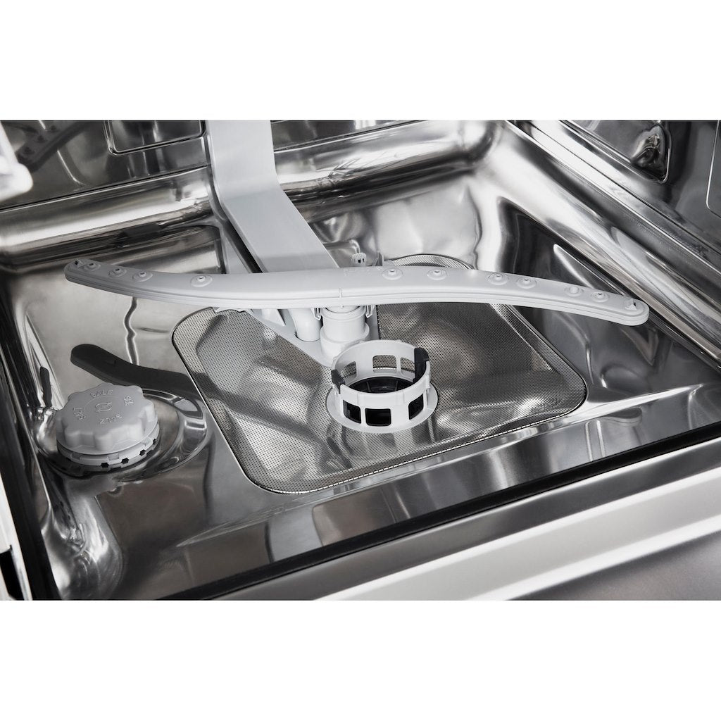 Hotpoint dishwasher: full size, inox