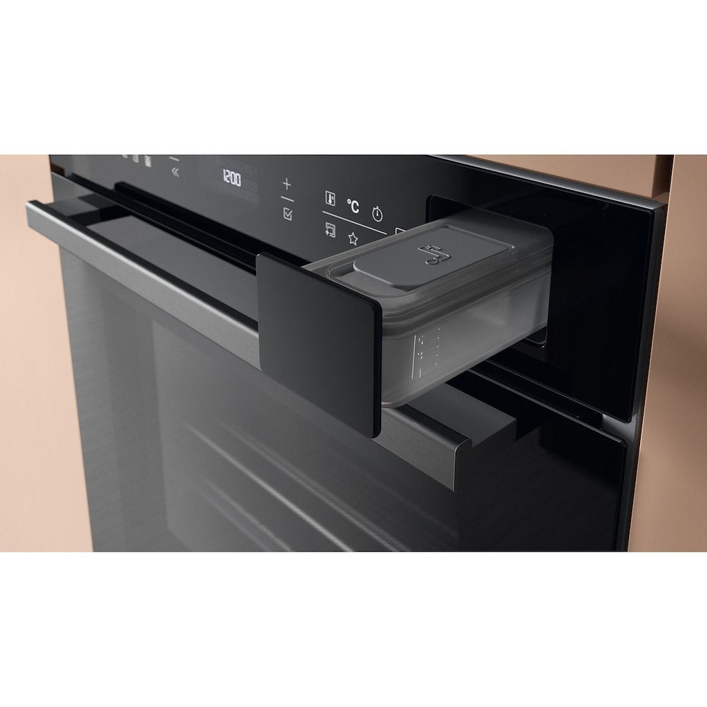 Hotpoint Class 6 ActiveMultiflow HOI6A8PT1SBUK Electric Single Fan Oven with Air Fry and ActiveSteam Cooking- Black