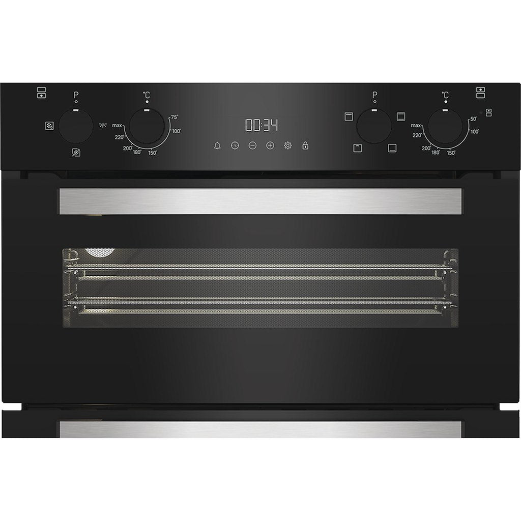 Hotpoint DUH 12G1 B Built Under Electric Fan Double Oven - Black