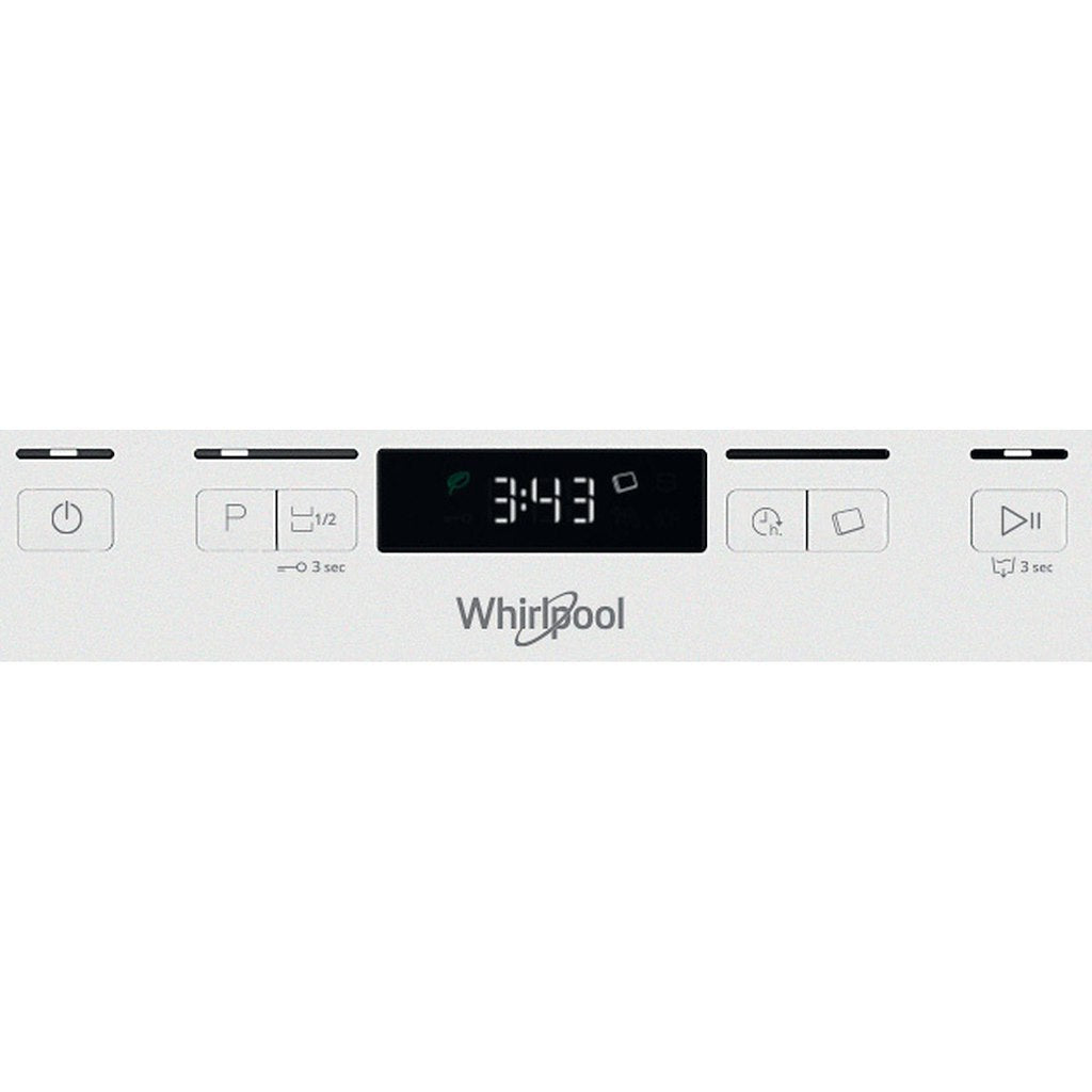 Whirlpool Freestanding Full Size Dishwasher - White - 14 Place Setting - E Rated - W2F HD626 UK