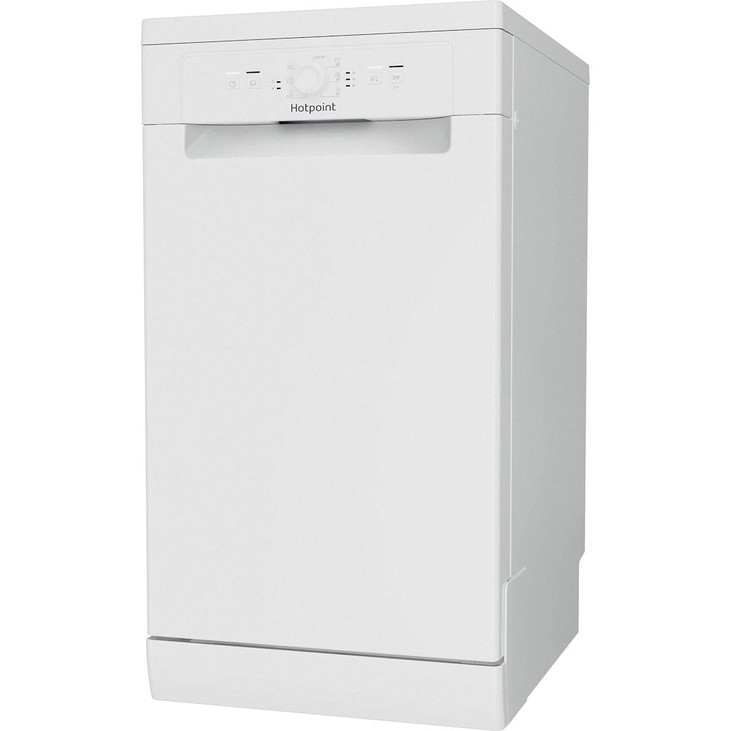 Hotpoint Slimline Free Standing Dishwasher - White - 9 Place Settings - F Rated - HF9E 1B19 UK