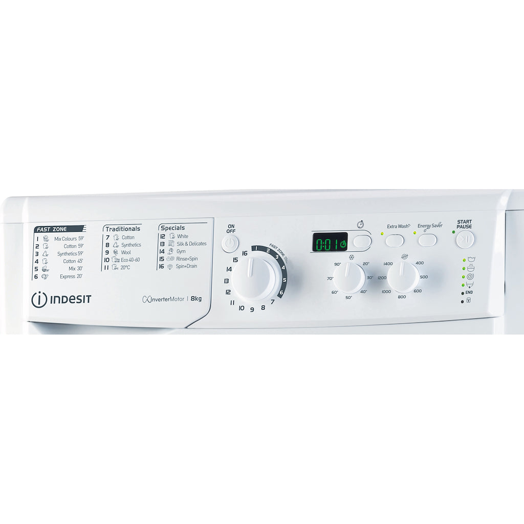 Indesit My Time EWD 81483 W UK N Washing Machine - White