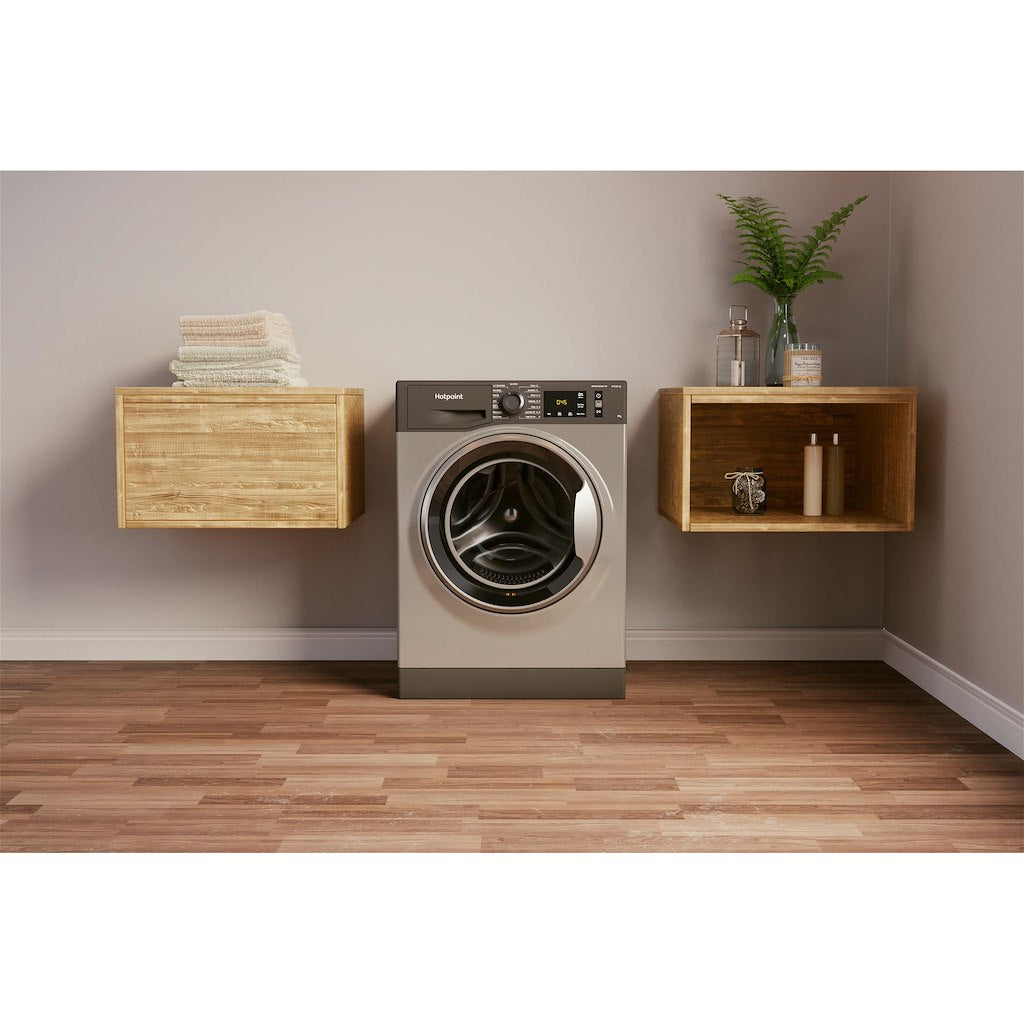 Hotpoint ActiveCare Graphite NM11946GCAUKN 9kg Washing Machine