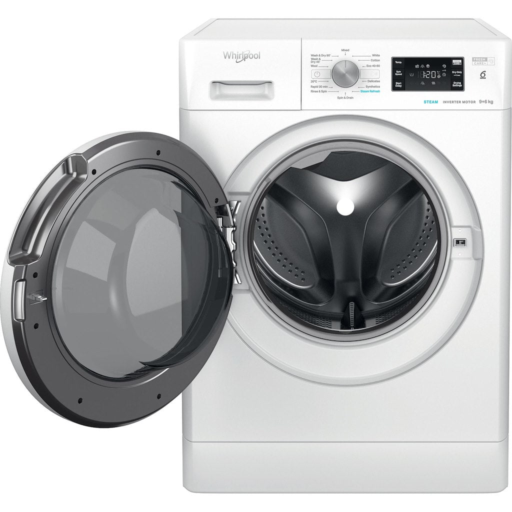 Whirlpool FFWDB 964369 WV UK Freestanding Washer Dryer
