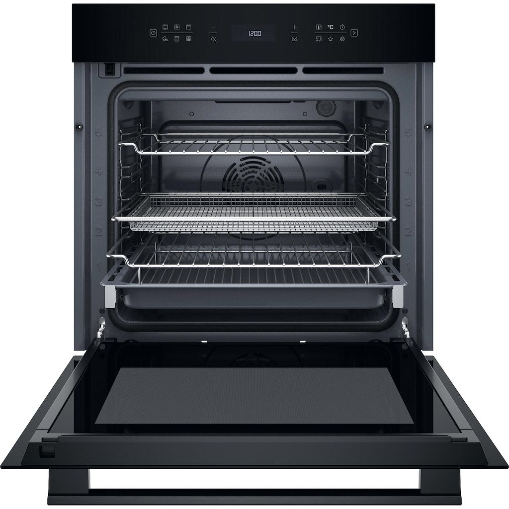 Hotpoint Class 6 ActiveMultiflow HOI68PT1SBUK Electric Single Fan Oven with Air Fry and DualClean - Black