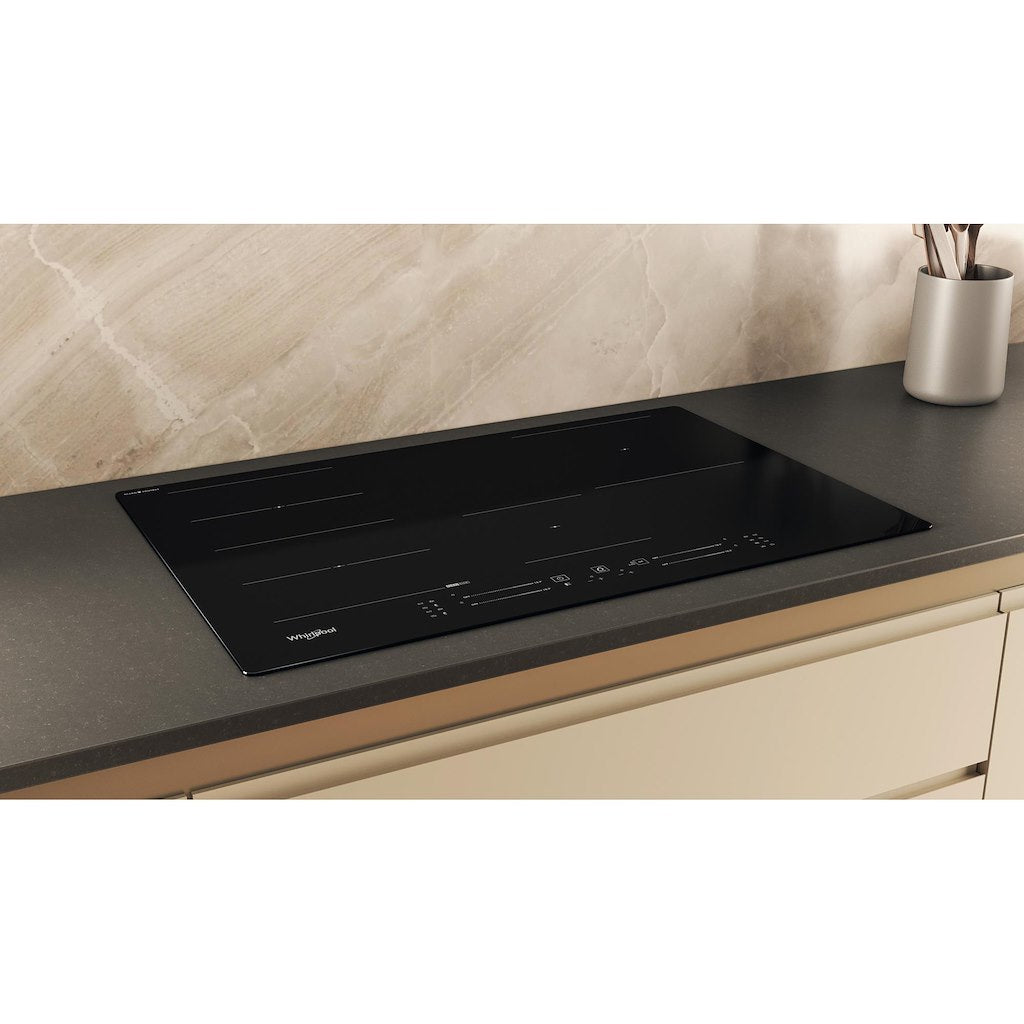 Whirlpool CleanProtect Induction Hob - Black -  77cm - WF S1577 CPNE