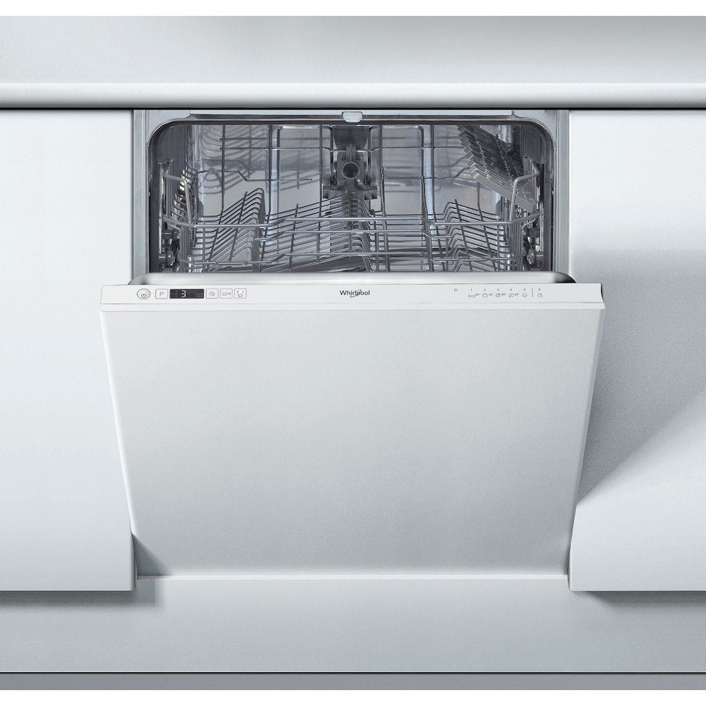 Whirlpool Integrated Dishwasher: in White - WIC 3B19 UK N