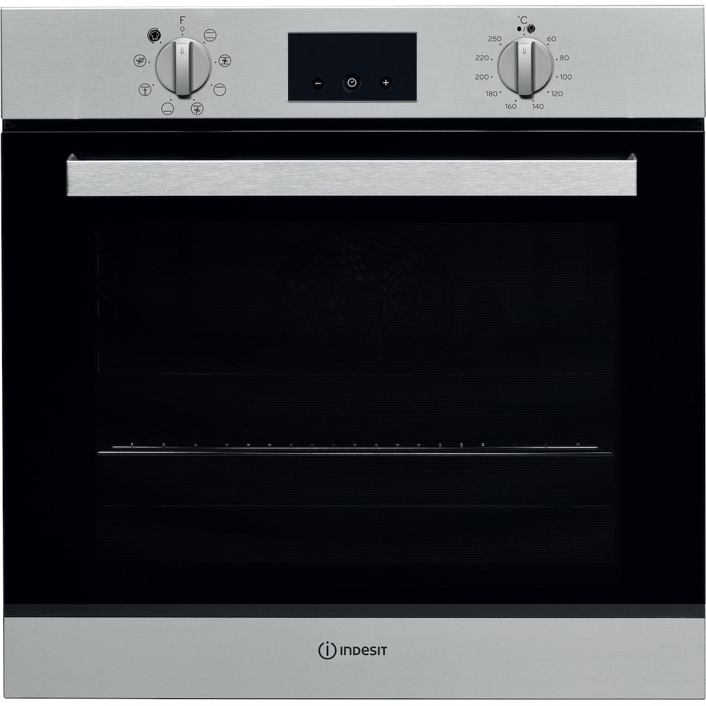 Indesit Aria IFW 65Y0 IX UK Electric Single Built-in Oven in Stainless Steel