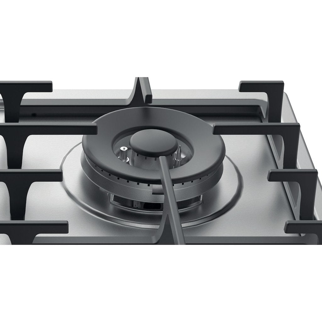 Hotpoint 4 Burner Gas Hob - Stainless Steel - 60cm - PPH 60G DF IX UK