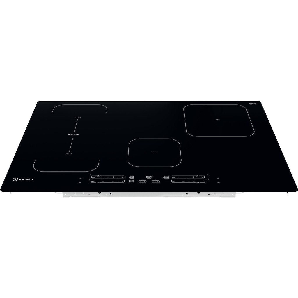 77CM Push&Go Induction Hob - Black - 9 Power Levels - Touch Control With Dualzone and Boost Power