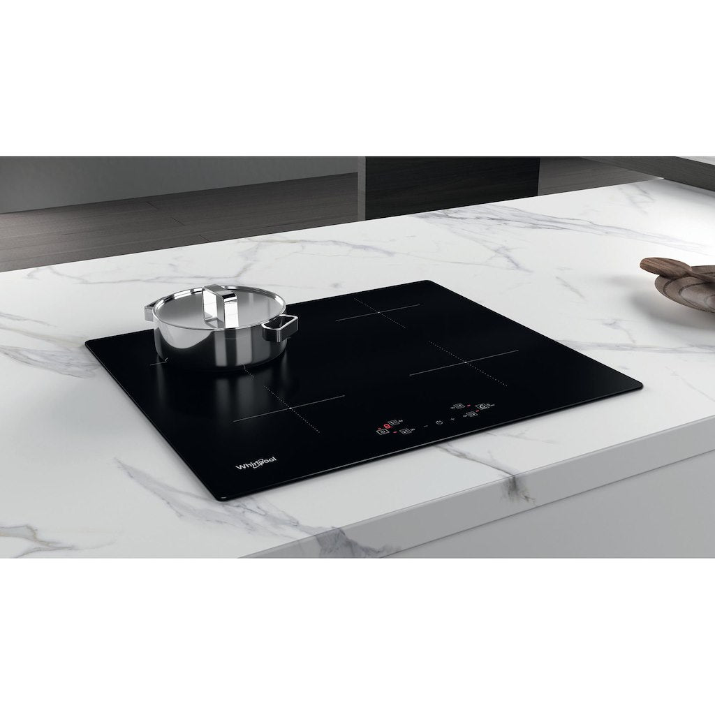 Whirlpool Induction Hob with 6TH SENSE Functions - Black - 60cm - WS Q2160 NE