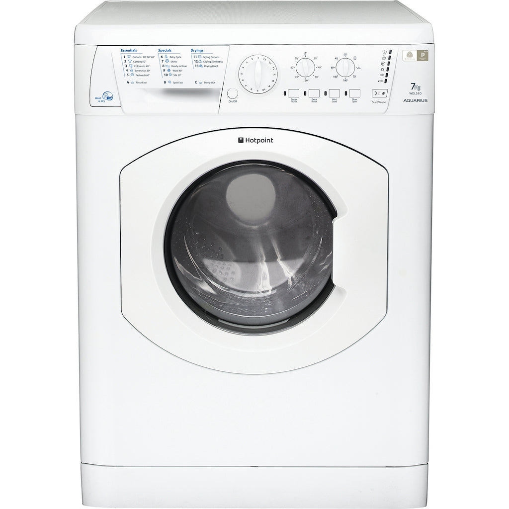 Hotpoint freestanding washer dryer: 7kg