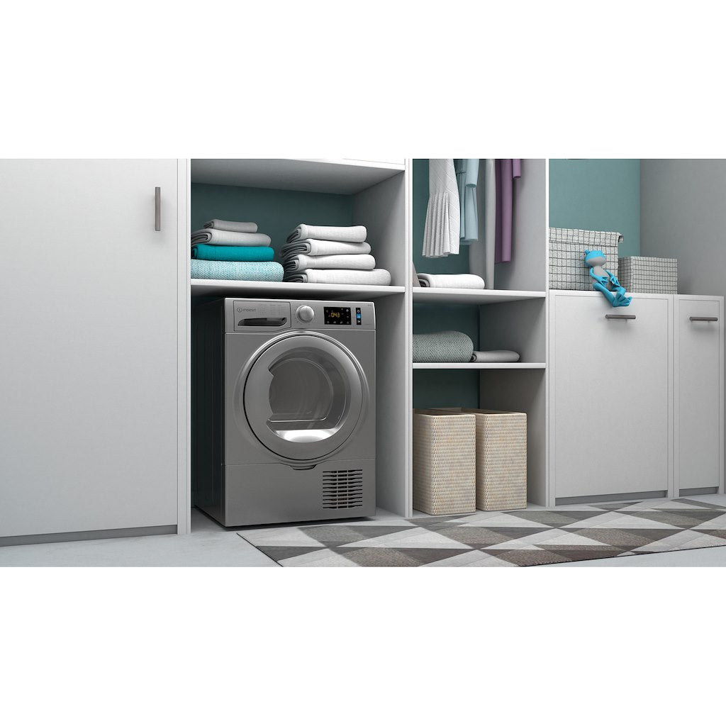 Indesit I3 D81S UK Tumble Dryer - Silver