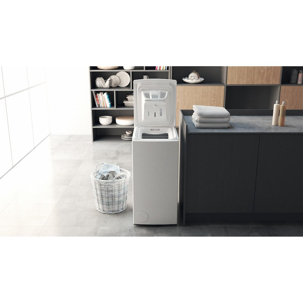 Hotpoint AntiStain Washing Machine - White - 7kg - 1200 RPM - E Rated - WMTF 722U UK N
