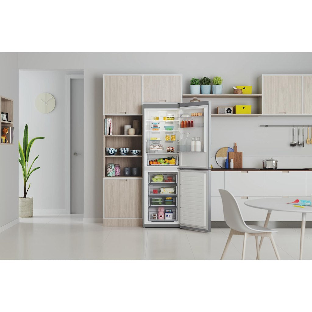Freestanding fridge freezer: frost free - IBTNF 60182 S UK