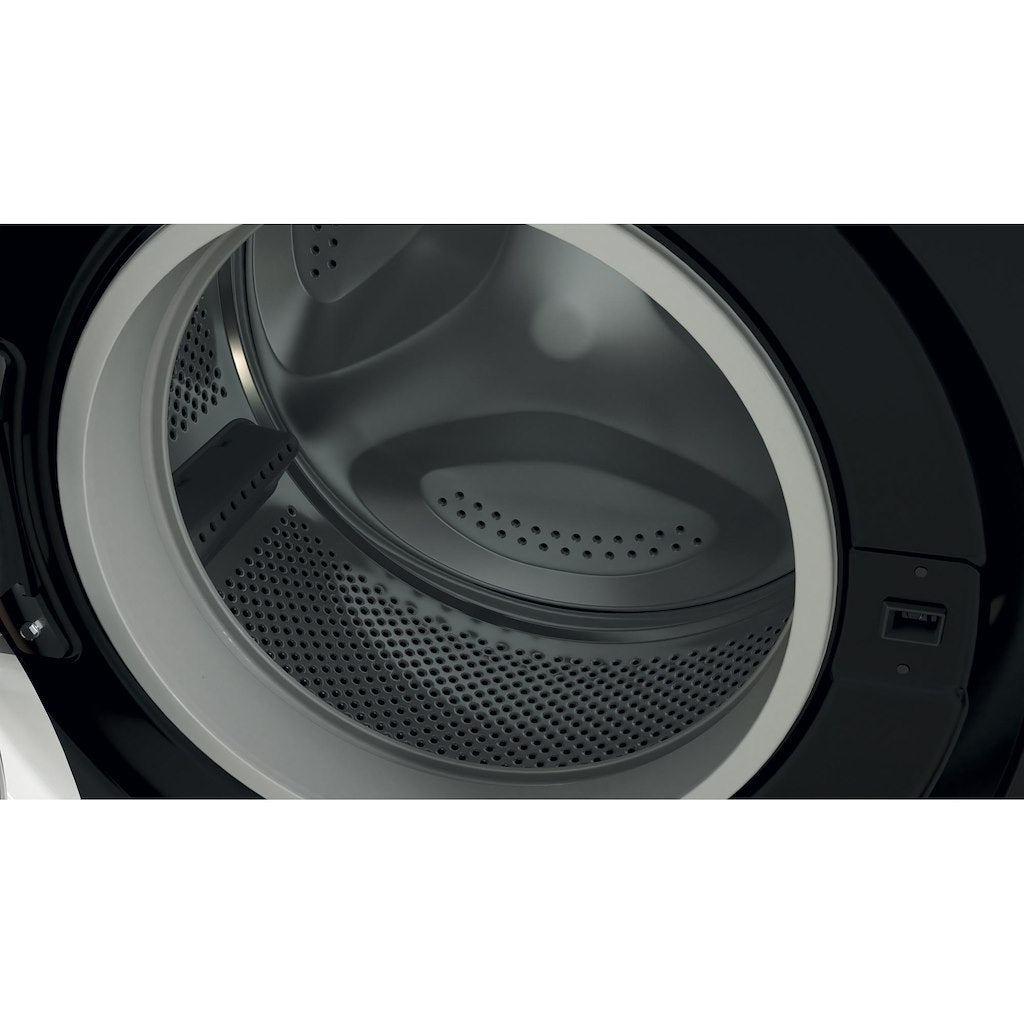 BWE71496XKVUK Indesit Push&Go Steam WASHING MACHINE 7KG - Black - A